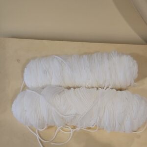 Elegant White Yarn Bundle